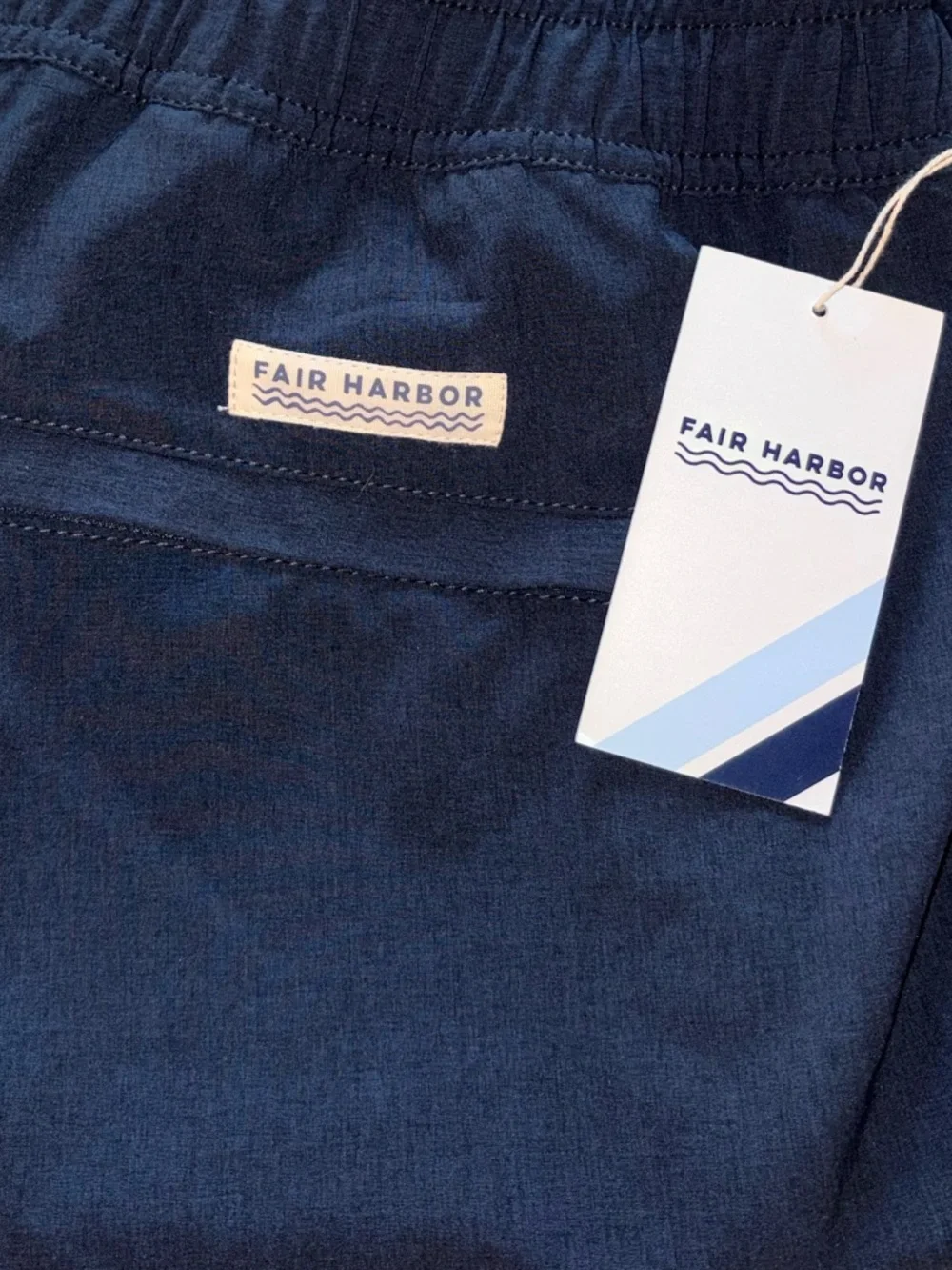 NWT Fair Harbor Compass Pant Navy XL Drawstring Travel Beach Pants - Picture 5 of 5